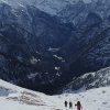 Slovinsko 2. den - Mojstrovka na lyžích